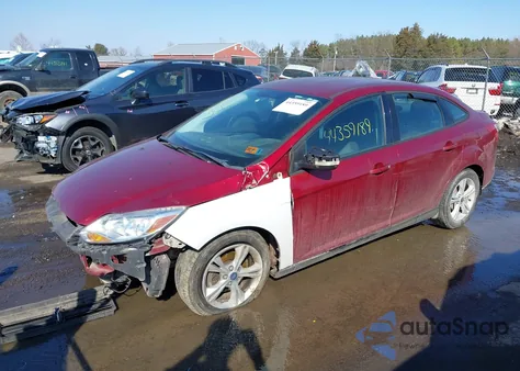 2014 Ford Focus Se из США, поврежденный, VIN 1FADP3F27EL103533